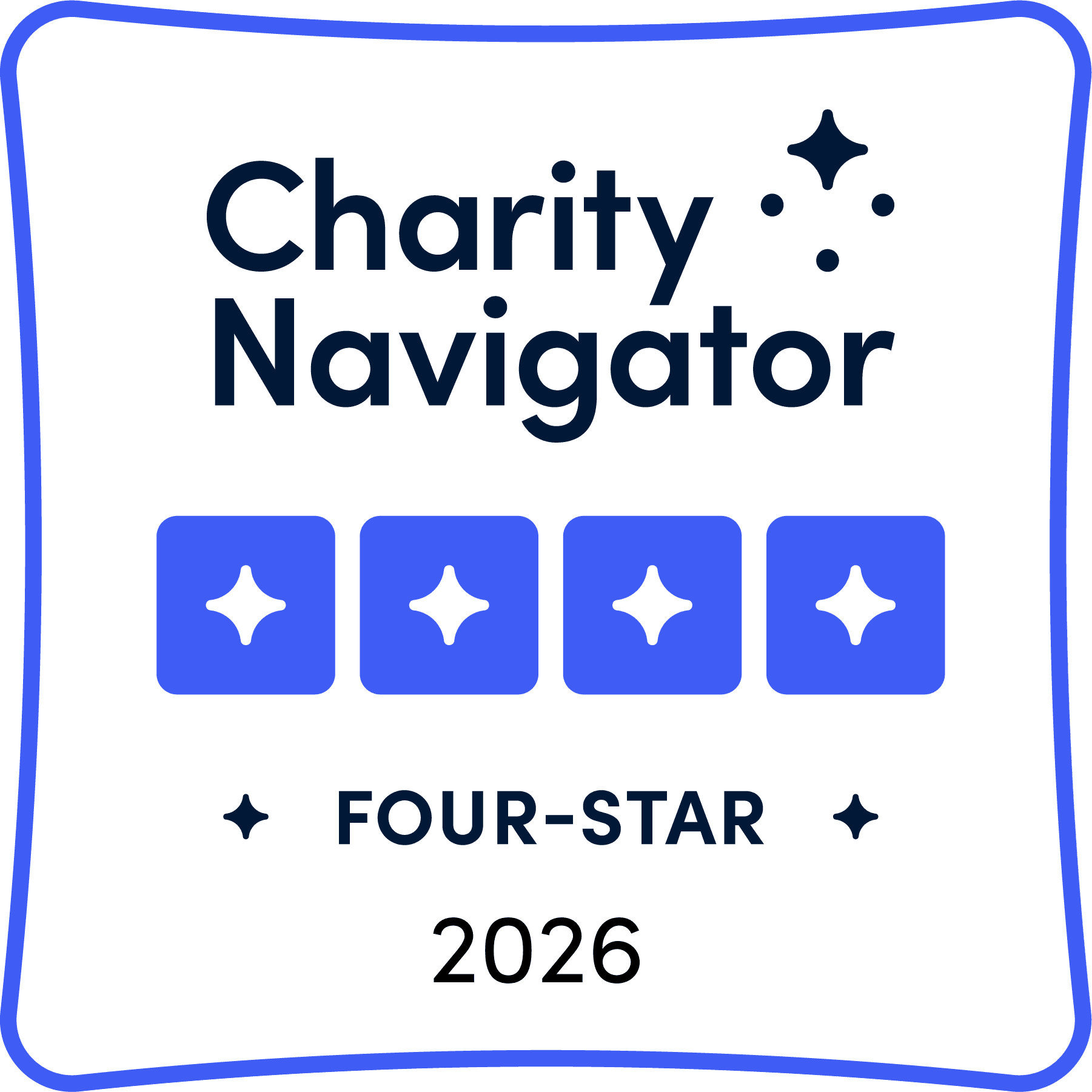 Charity Navigator Four-Star Charity 2026